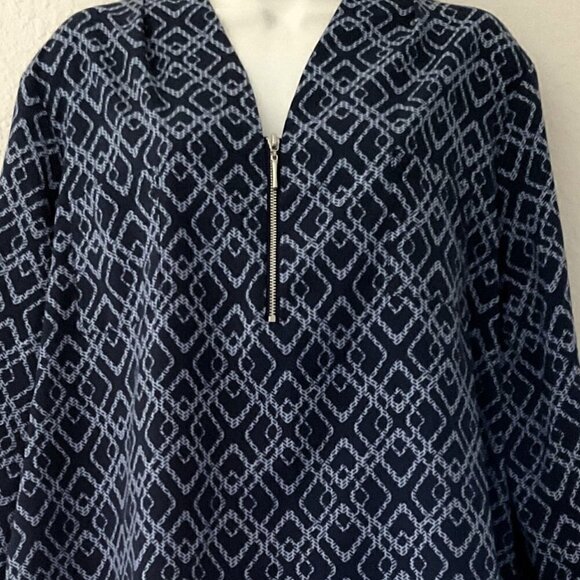 JACLYN SMITH COLLECTION GEOMETRIC TOP - Picture 6 of 11